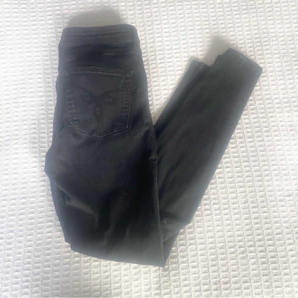 Ted Baker Classic distressed Black Skinny Jeans size 30